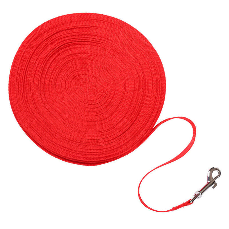 Long Recall Training Leash - 6 to 33 ft Dog Training Lead