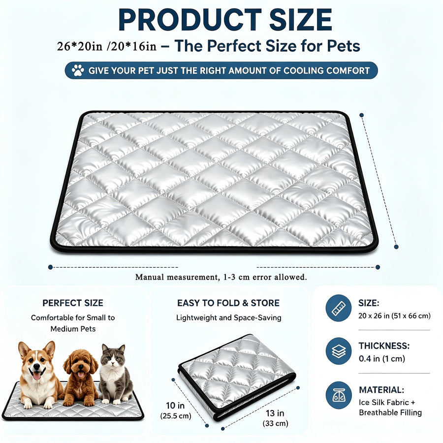 Waterproof Washable Pet Pad - Multi-Use Mat for Dogs & Cats