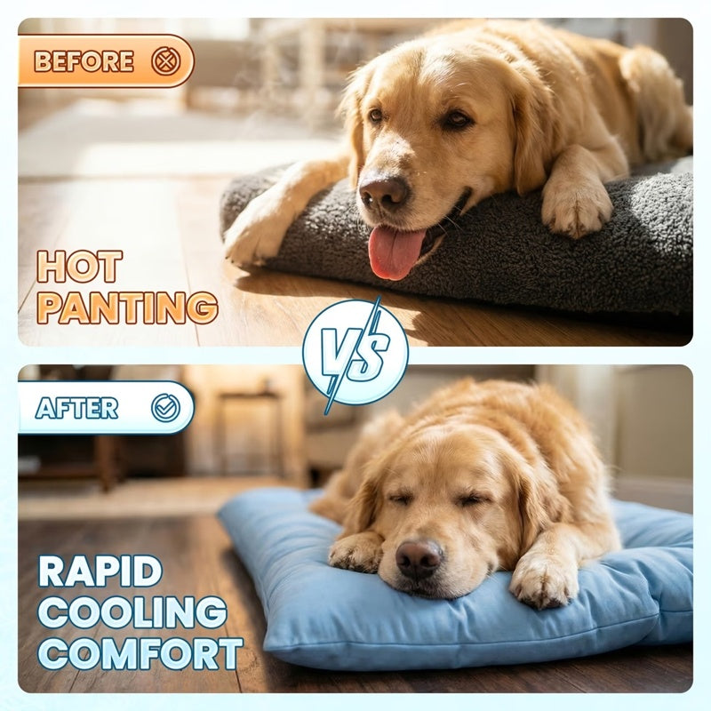 XXL Cooling Mat Dog Sofa Bed - Ultra Soft & Non-Slip