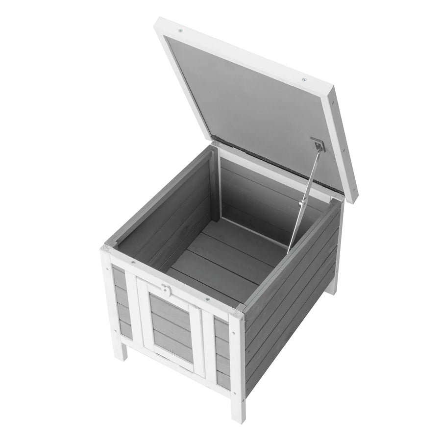 20" Waterproof Wooden Rabbit Hutch - Small Pet House
