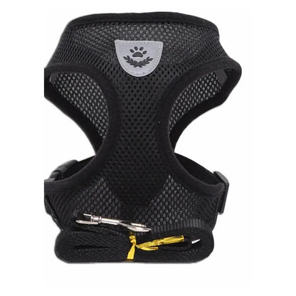 Reflective Cat & Dog Harness with Leash - Soft Vest
